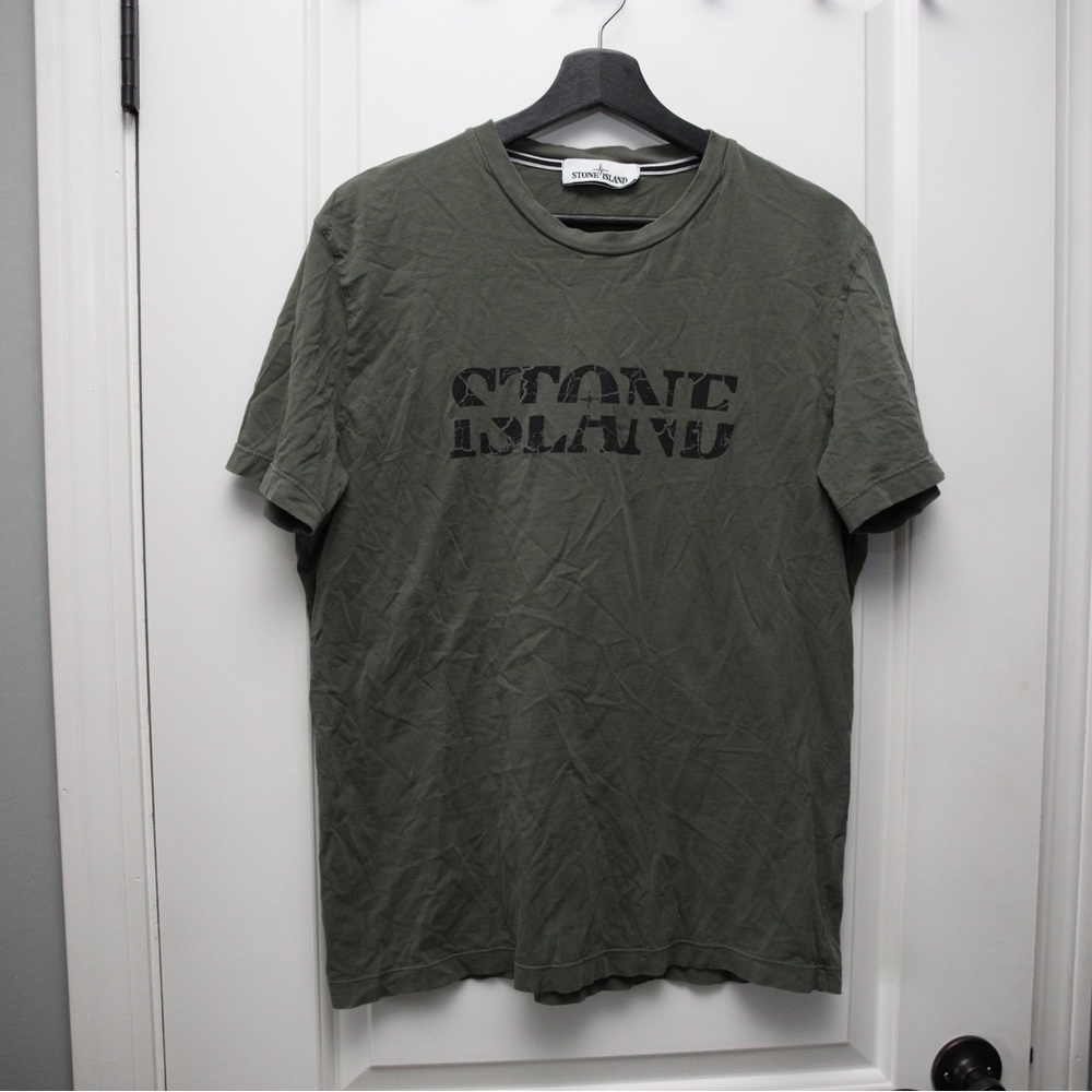 Stone Island Light Olive Shirt